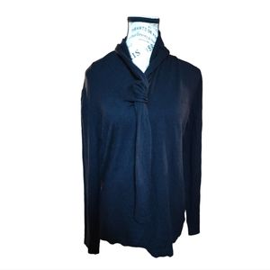 Andrea Jovine Black Sweater Size Large